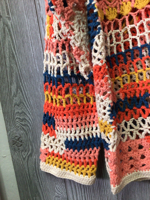 Johnny Was Crochet Sweater Size Large